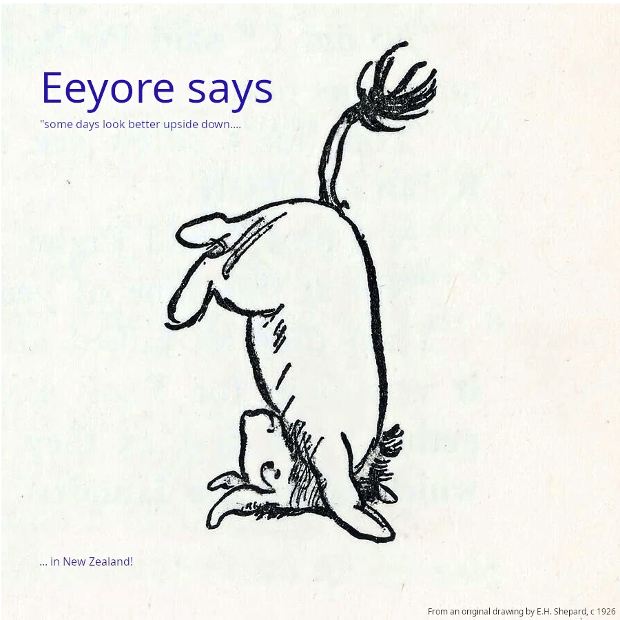 Original Eeyore from Shepard circa 1926